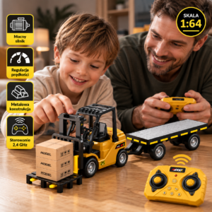 MiniLift – Zdalnie sterowany mini wózek widłowy